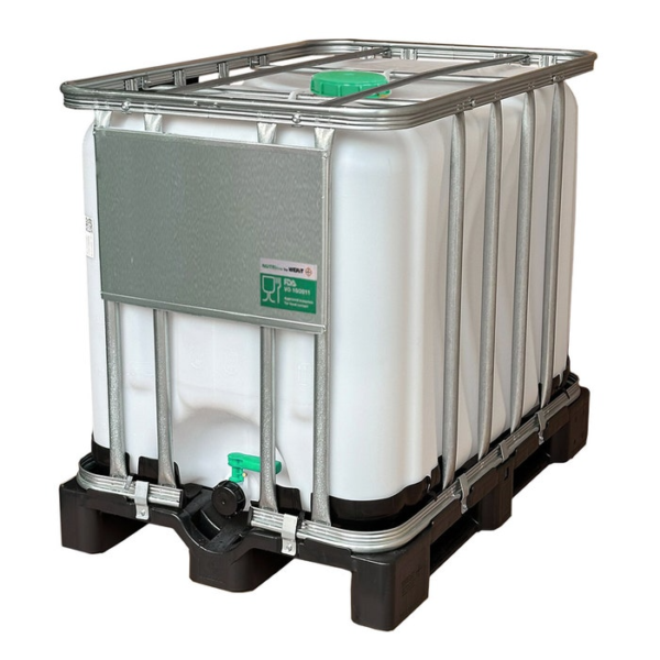IBC Tanks 600 litres on Plastic pallet Food grade New IBC Tanks 600 litres on Plastic pallet Food grade New