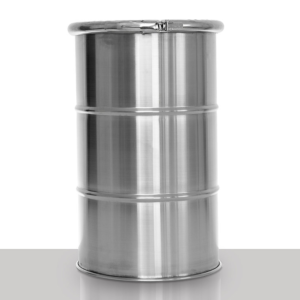 100 Litre Stainless Steel Open Top Drums New 100L Open Top Stainless Steel Drums