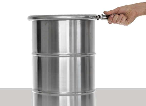 100 Litre Stainless Steel Open Top Drums1 100 Litre Stainless Steel Open Top Drums1