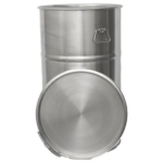 New 120L Open Top Stainless Steel Drums