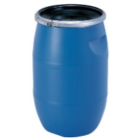 150 litre open top blue plastic drums new 120 litre open top blue plastic Drums
