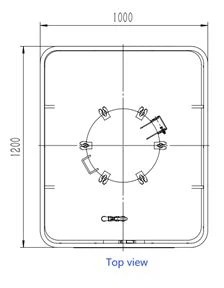 2022010710342187972dbbce5d46539c framed 1000 Litre Stainless Steel IBC Tanks