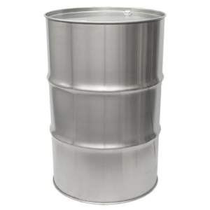 210 litre Tight Head Stainless Steel Drums New 210L Close Top Stainless Steel Drums