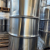 210 litre close top used stainless steel drums1