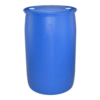 210-litre-tighthead-plastic-drum New 210 Litre Close Top Blue Plastic Drums