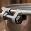 30 litre open top used stainless steel drums