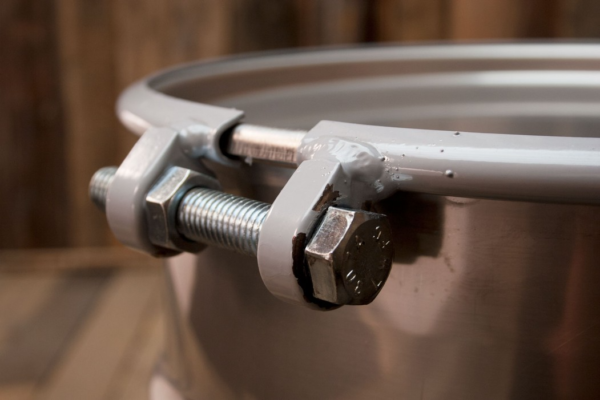 30 litre open top used stainless steel drums