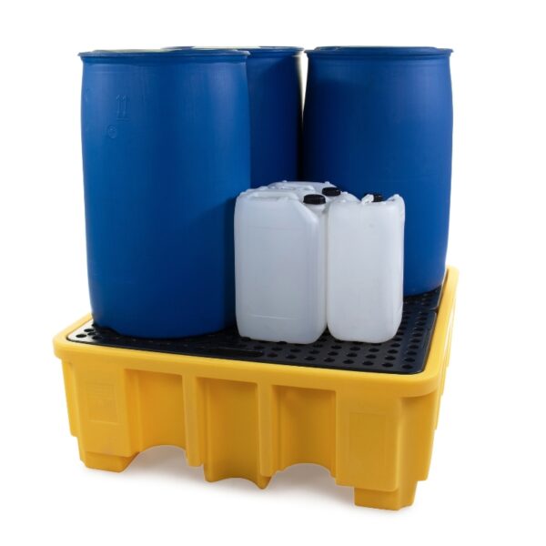 4 drums spill containment pallets high capacity 1 4 drums spill containment pallets high capacity