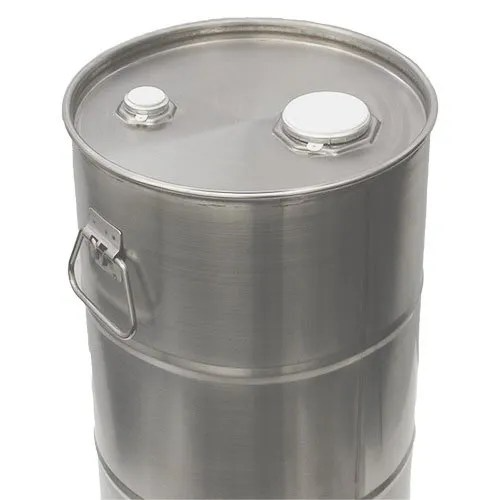 60 litre tight head stainless steel drums