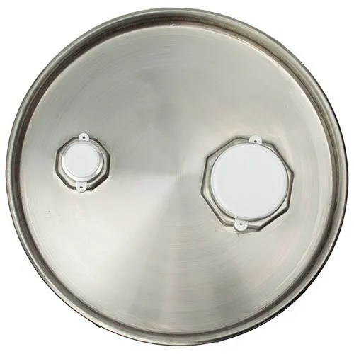 60 litre tight head stainless steel drums