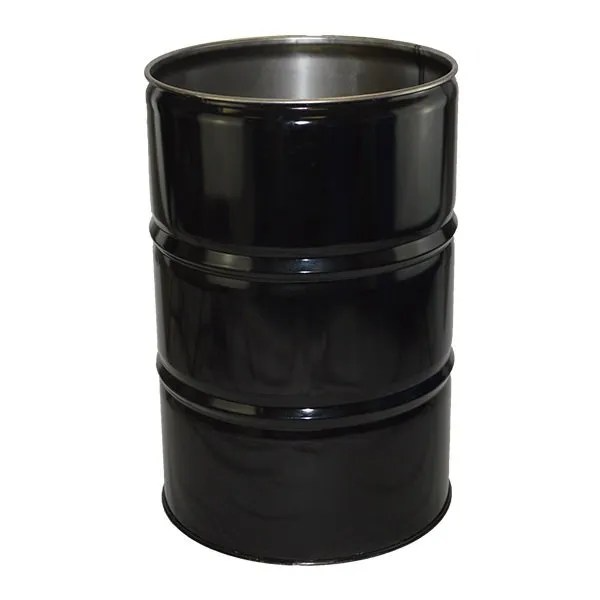 210 litres UN approved open top steel drums with plain interior