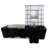 Double IBC Spill Pallet Bund for Bulk Storage 2 Double IBC Spill Pallet Bund for Bulk Storage