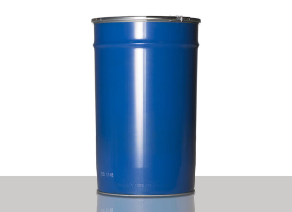 Drums-Steel-drums-100l-blue-RAL-5010 New 100L Open Top Steel Drums Coated