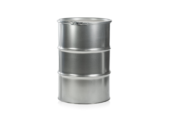New 210L Open Top Galvanised Steel Drums