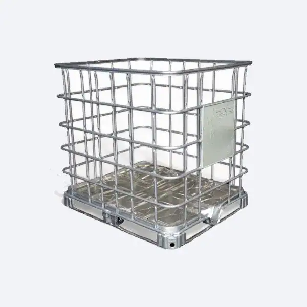 IBC tanks empty steel cages Empty steel cages for 1000 liter ibc tanks