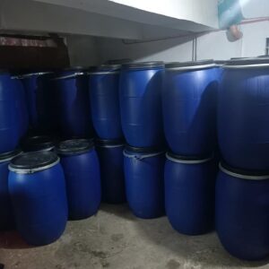 IMG-41462 used 210 Litre Open Top Blue Plastic Drums