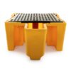 Single IBC Spill Pallet Bund with Integrated Dispensing Area 1 Single IBC Spill Pallets Bund with Integrated Dispensing Area