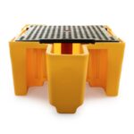 Single IBC Spill Pallet Bund with Integrated Dispensing Area 1 Single IBC Spill Pallets Bund with Integrated Dispensing Area