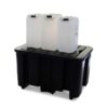 Single drum spill containment pallets 2 Single drum spill containment pallets