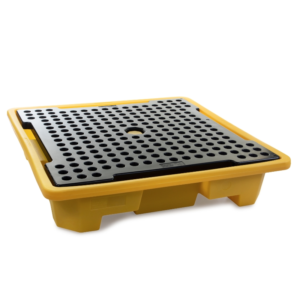 Spill containment pallets for 4 drums new 4 drums spill pallet