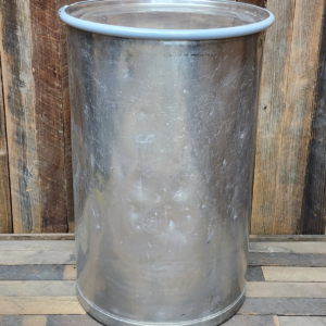 Used 100L Open Top Stainless Steel Drums