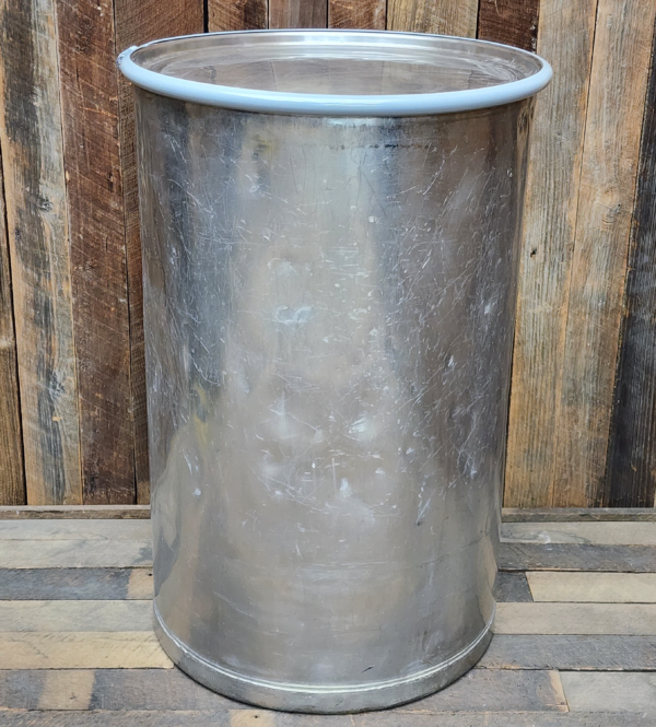 Used 100L Open Top Stainless Steel Drums
