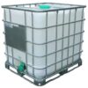 used food grade ibc tank on steel pallet