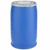new 300 Litre Open Top Blue Plastic Drums