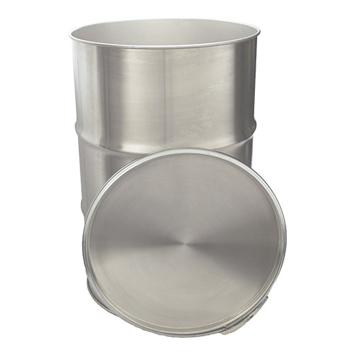 stainless steel 210 litre open top New 210L Open Top Stainless Steel Drums