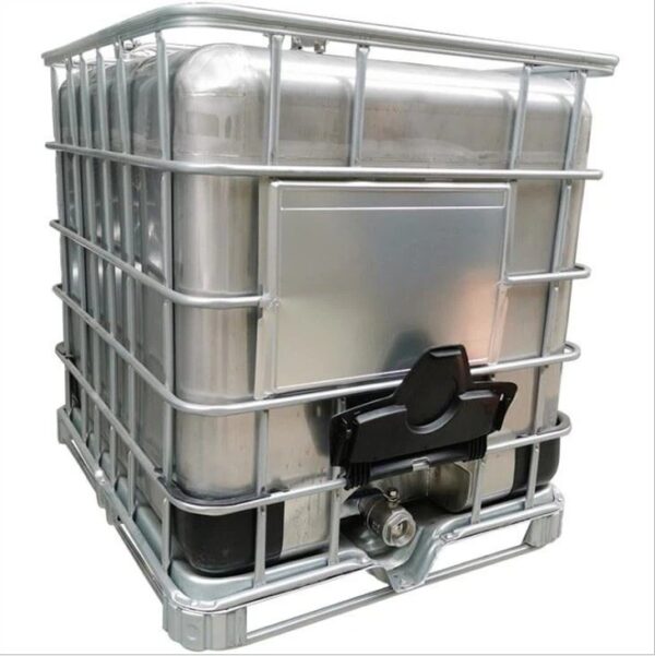 stainless-steel-ibc30142543622 framed 1000 Litre Stainless Steel IBC Tanks