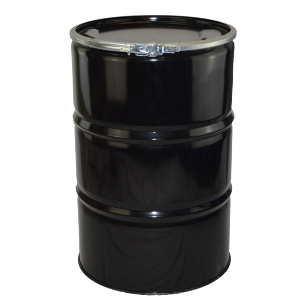 210 litres UN approved open top steel drums with plain interior