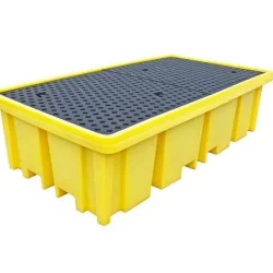 About Us 25 Double spill containment pallets for IBC tanks