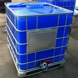 About Us 4 Blue 1000 Liter IBC tanks